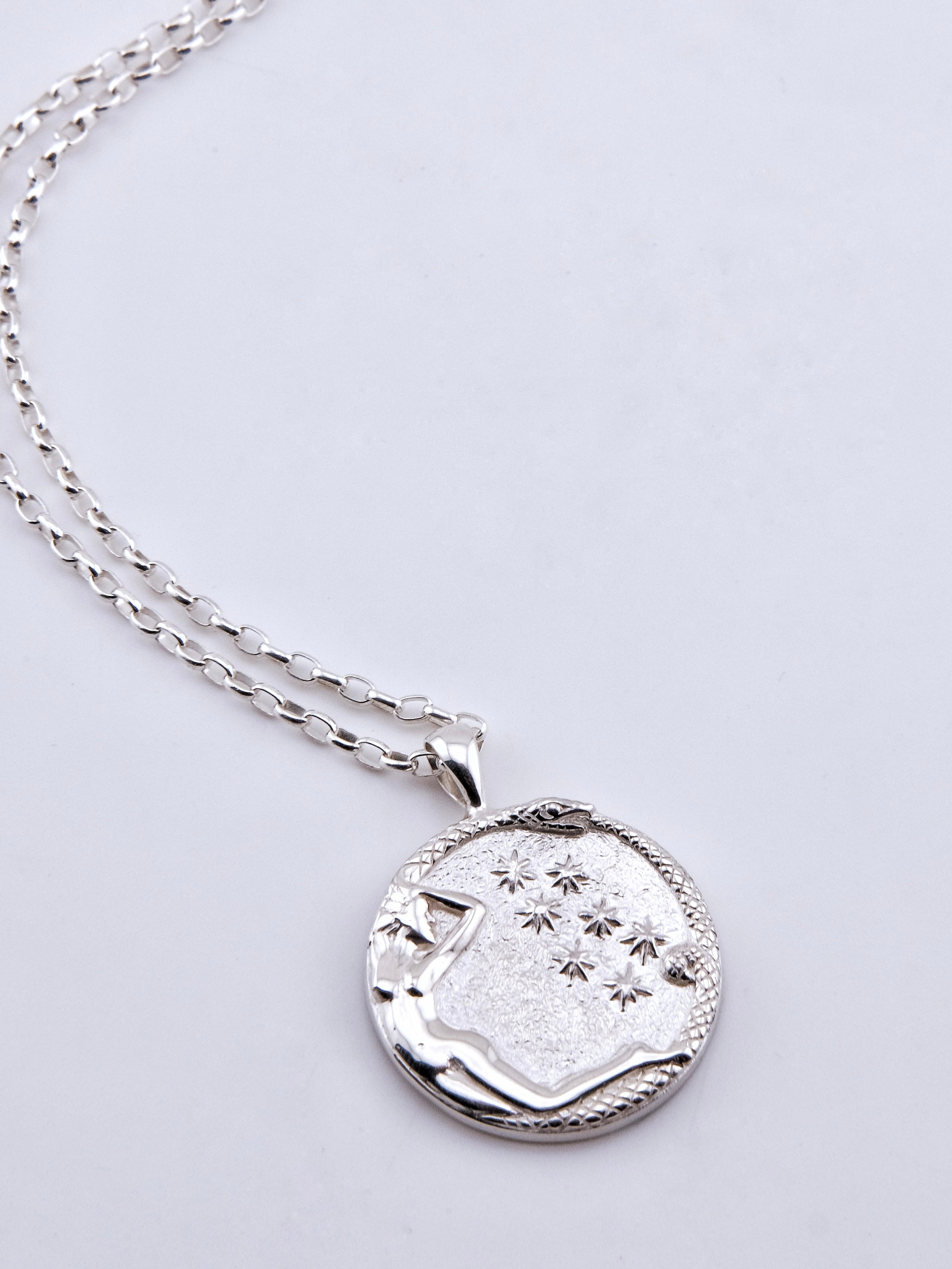 SELENE Silver Necklace