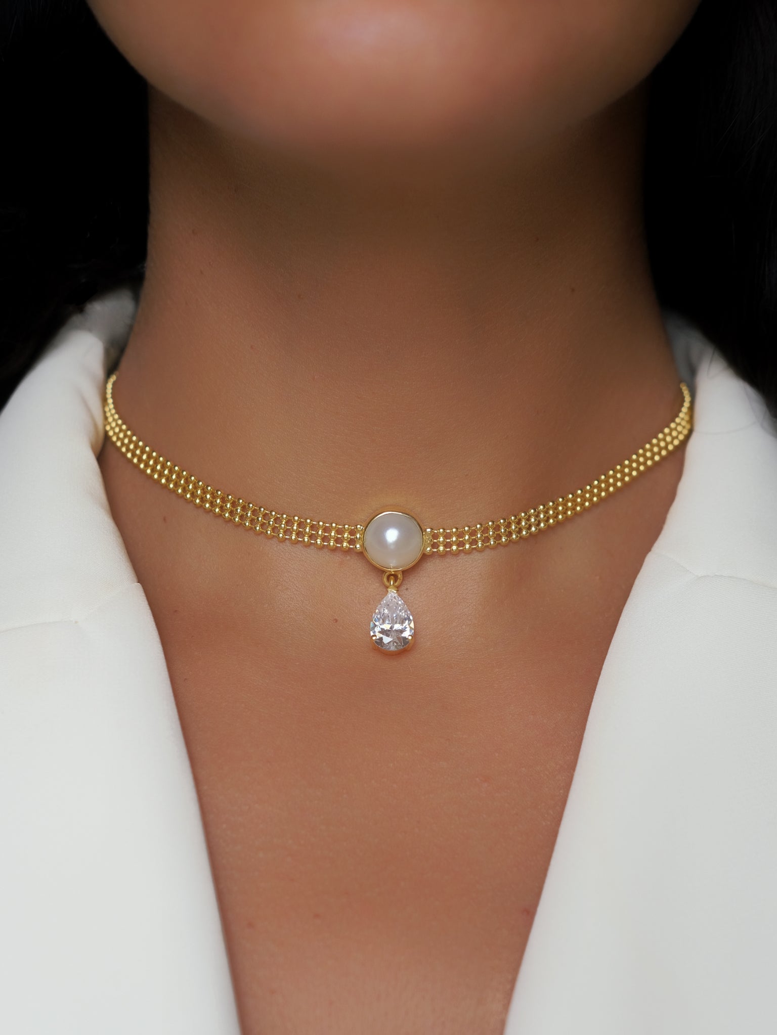 FIRENA Gold Necklace