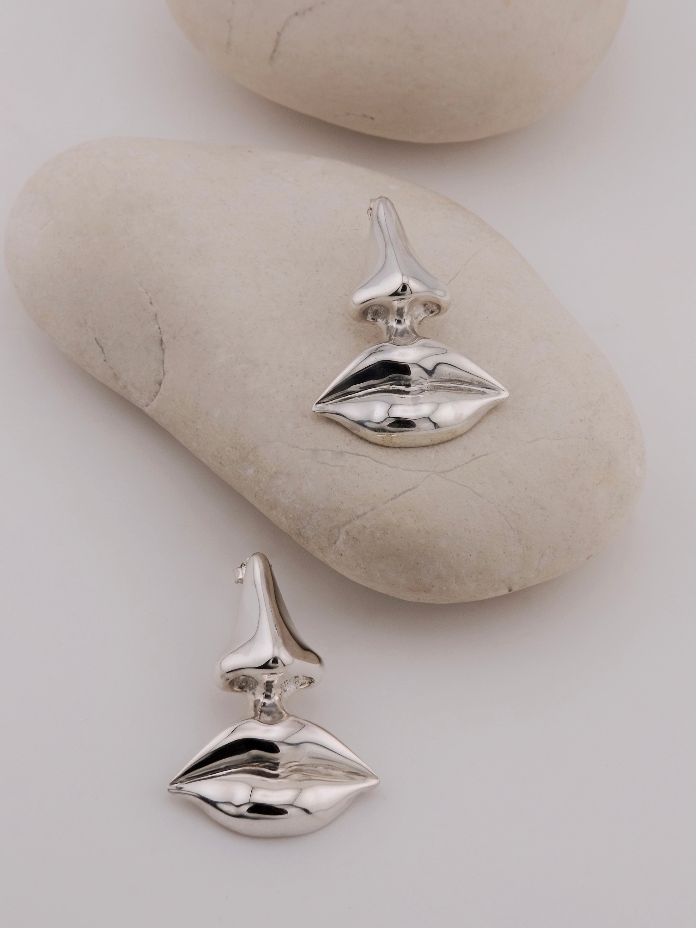 ELSA Silver Earrings