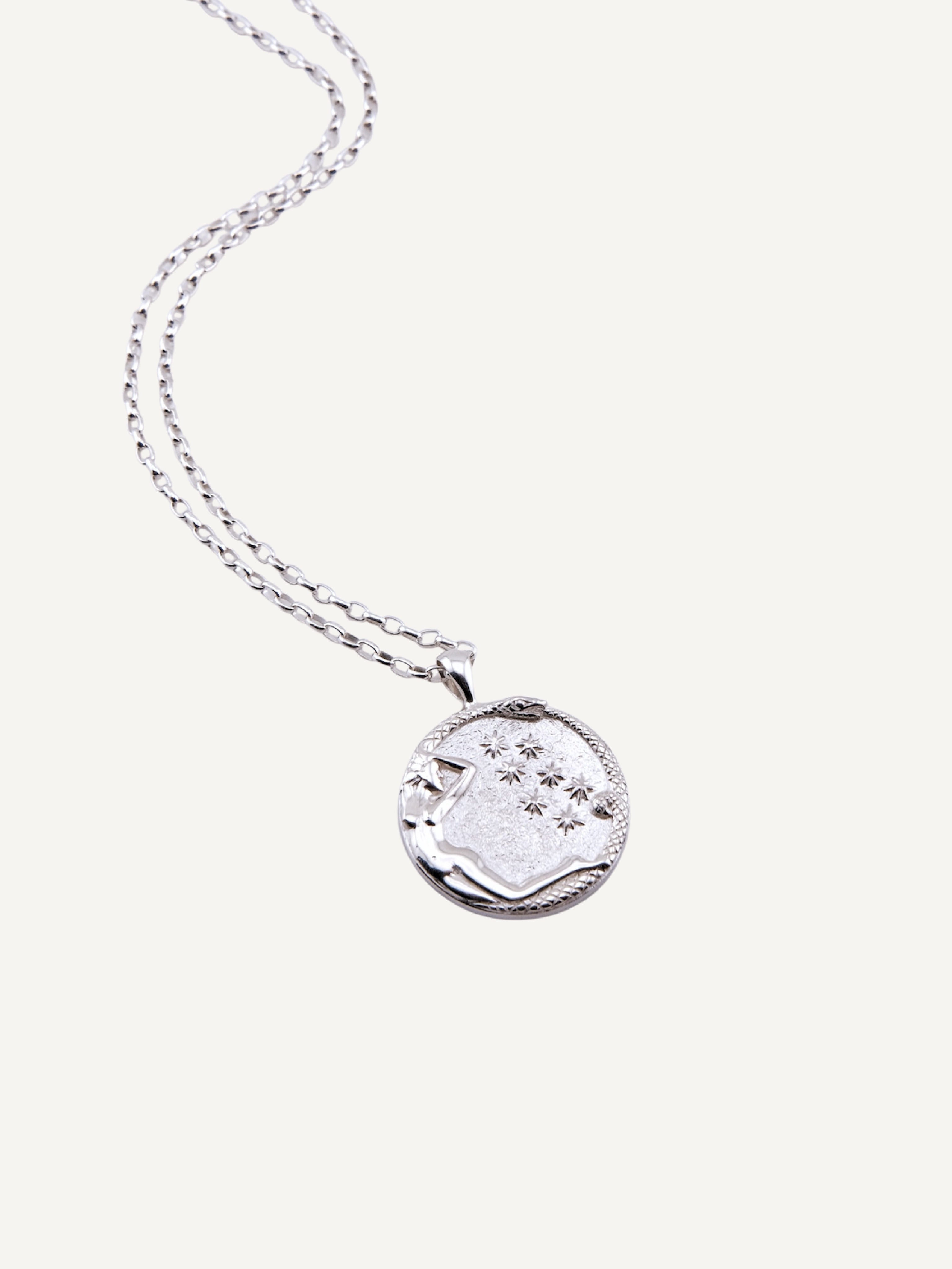 SELENE Silver Necklace