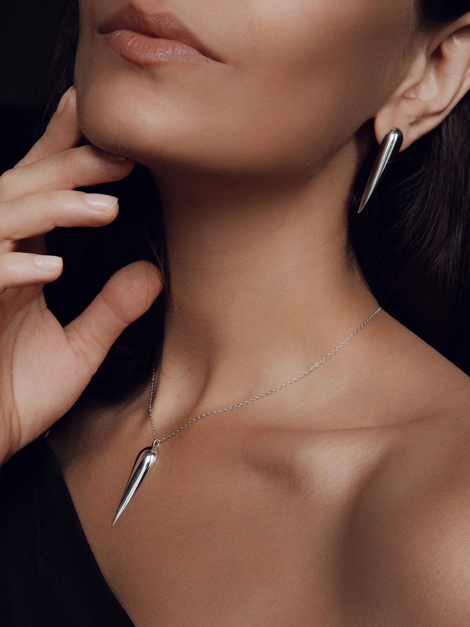 CARA Silver Necklace