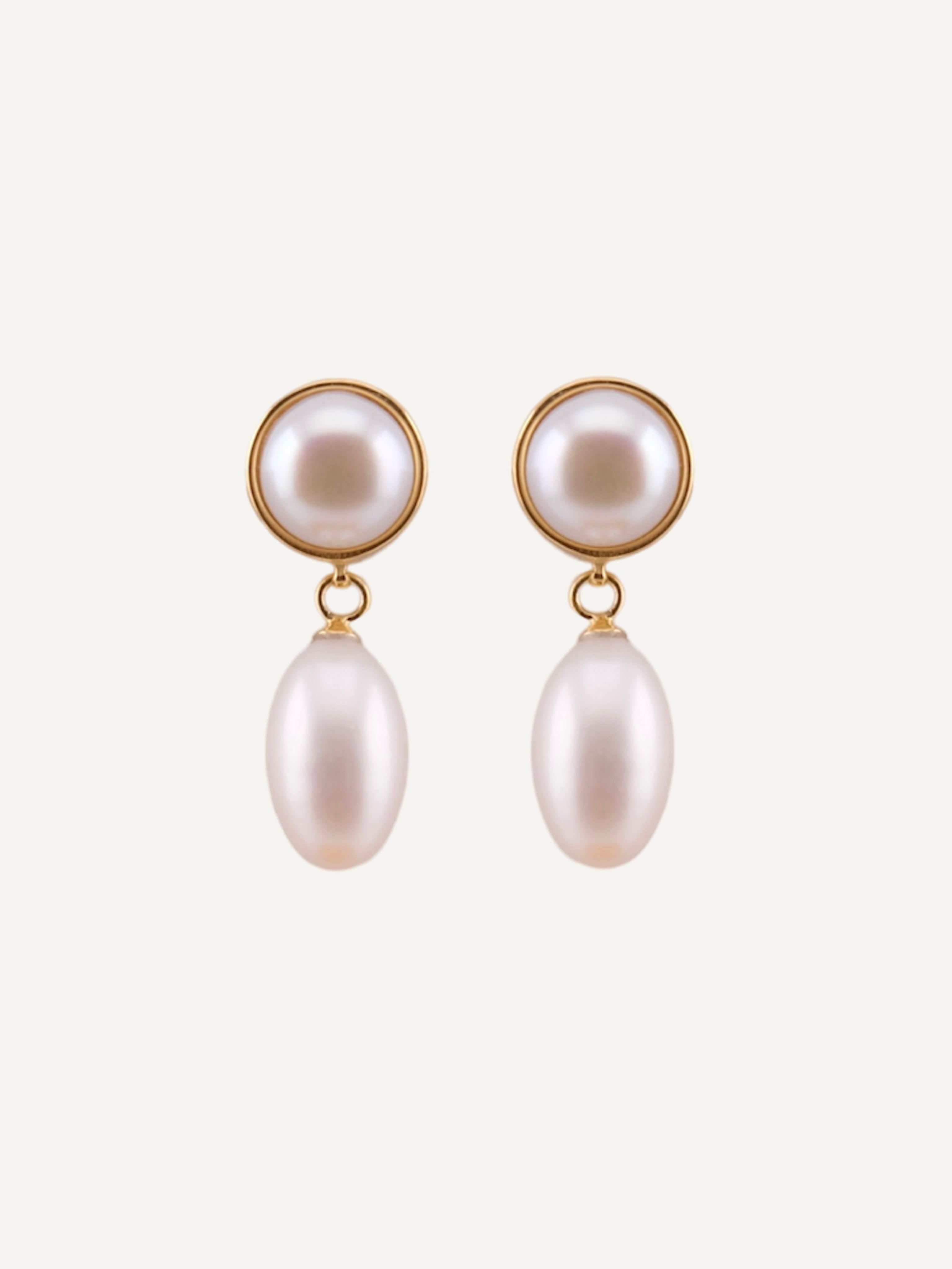 AGNES Gold Earrings