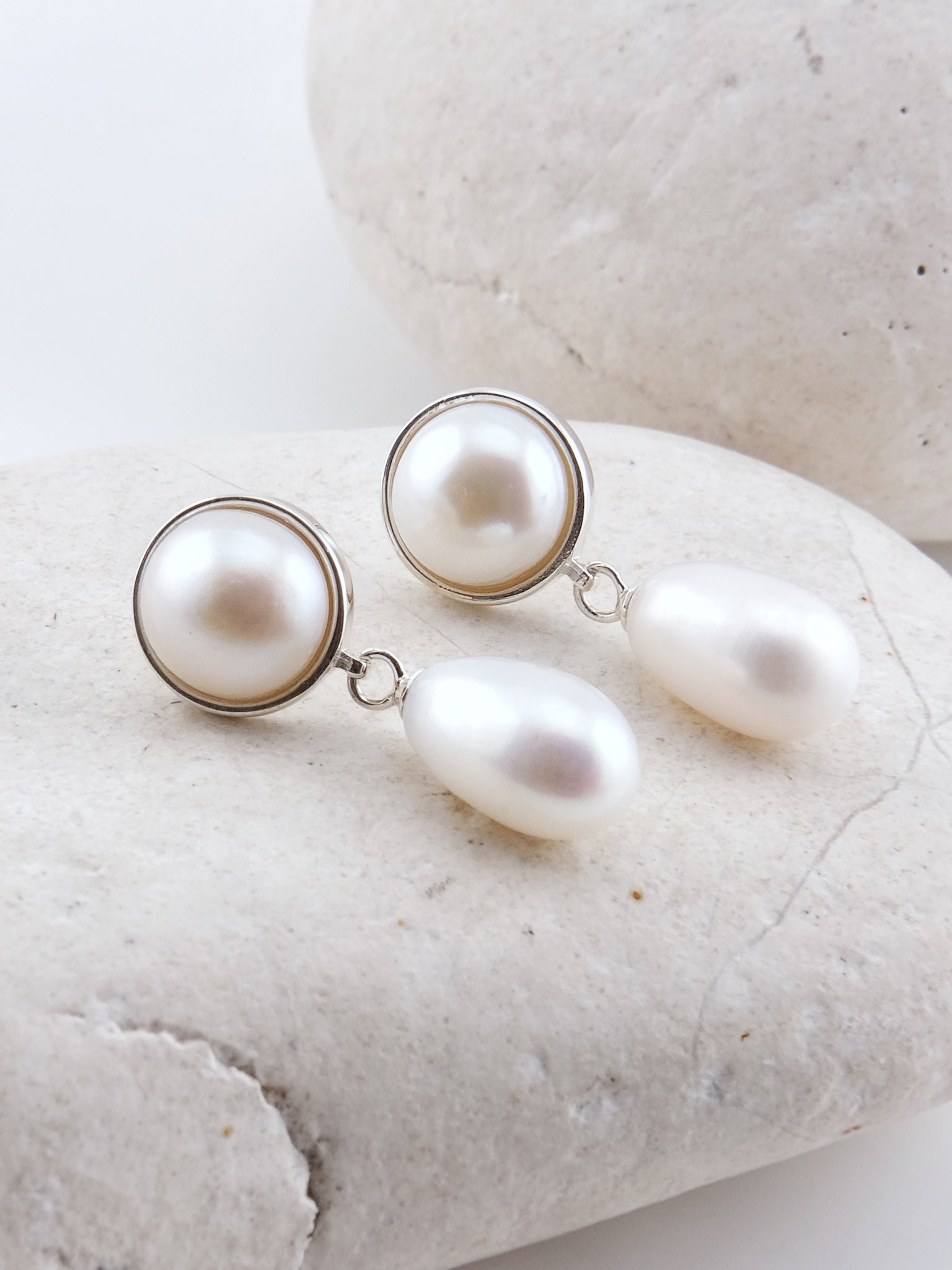 AGNES Silver Earrings