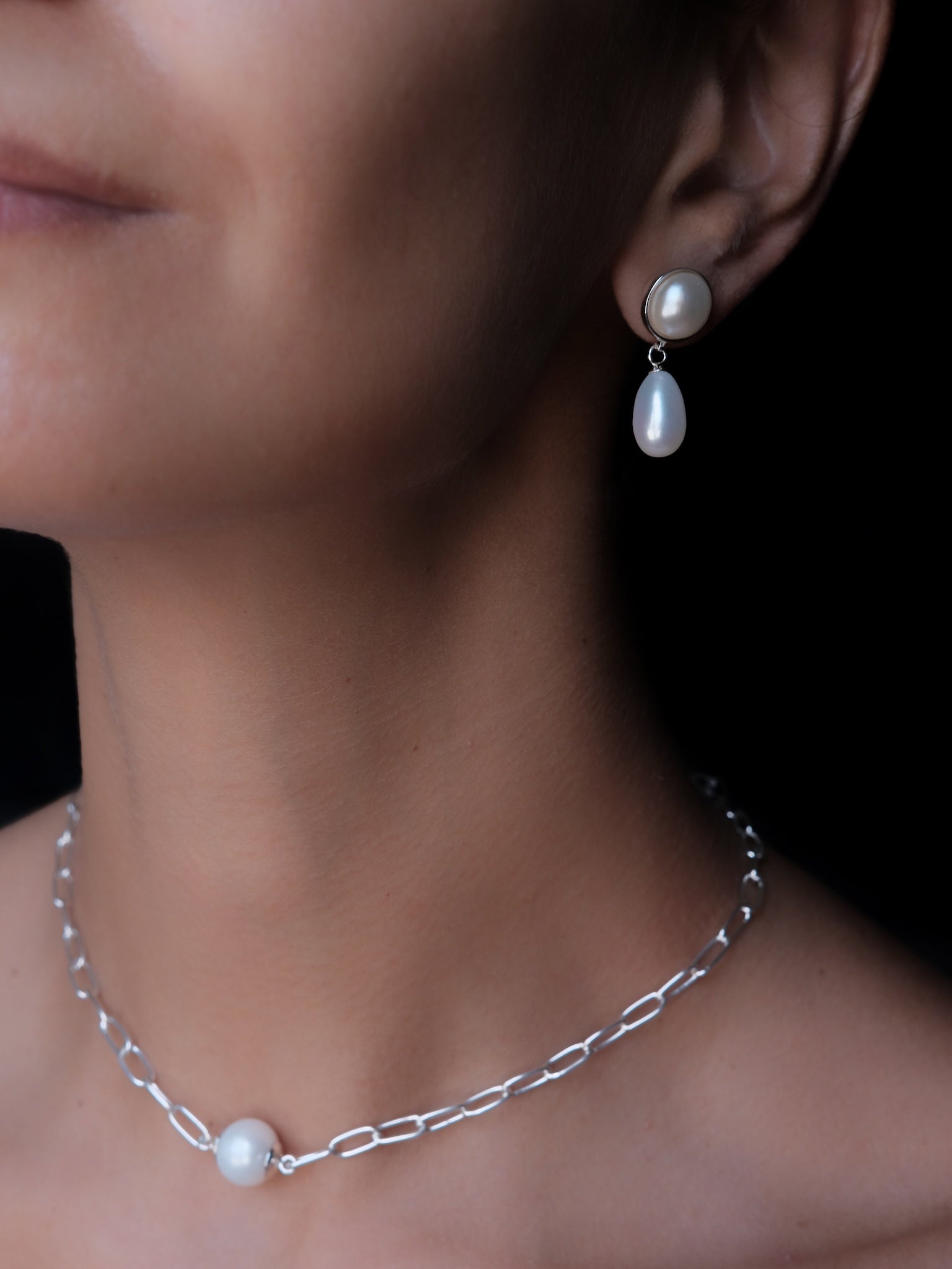 AGNES Silver Earrings