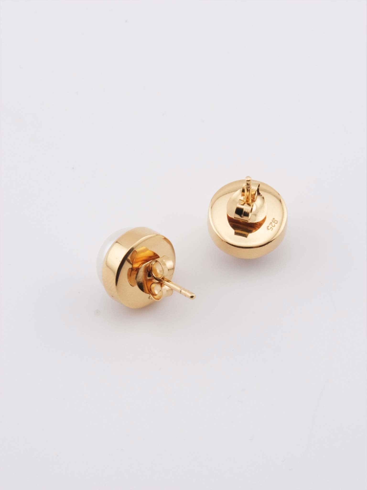 Earrings Forty Gold back