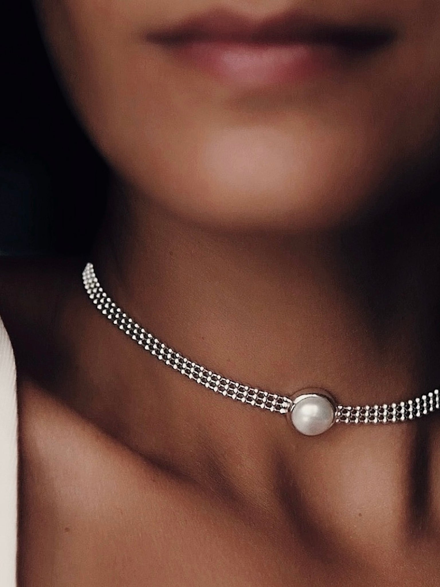 POLIN Silver Necklace