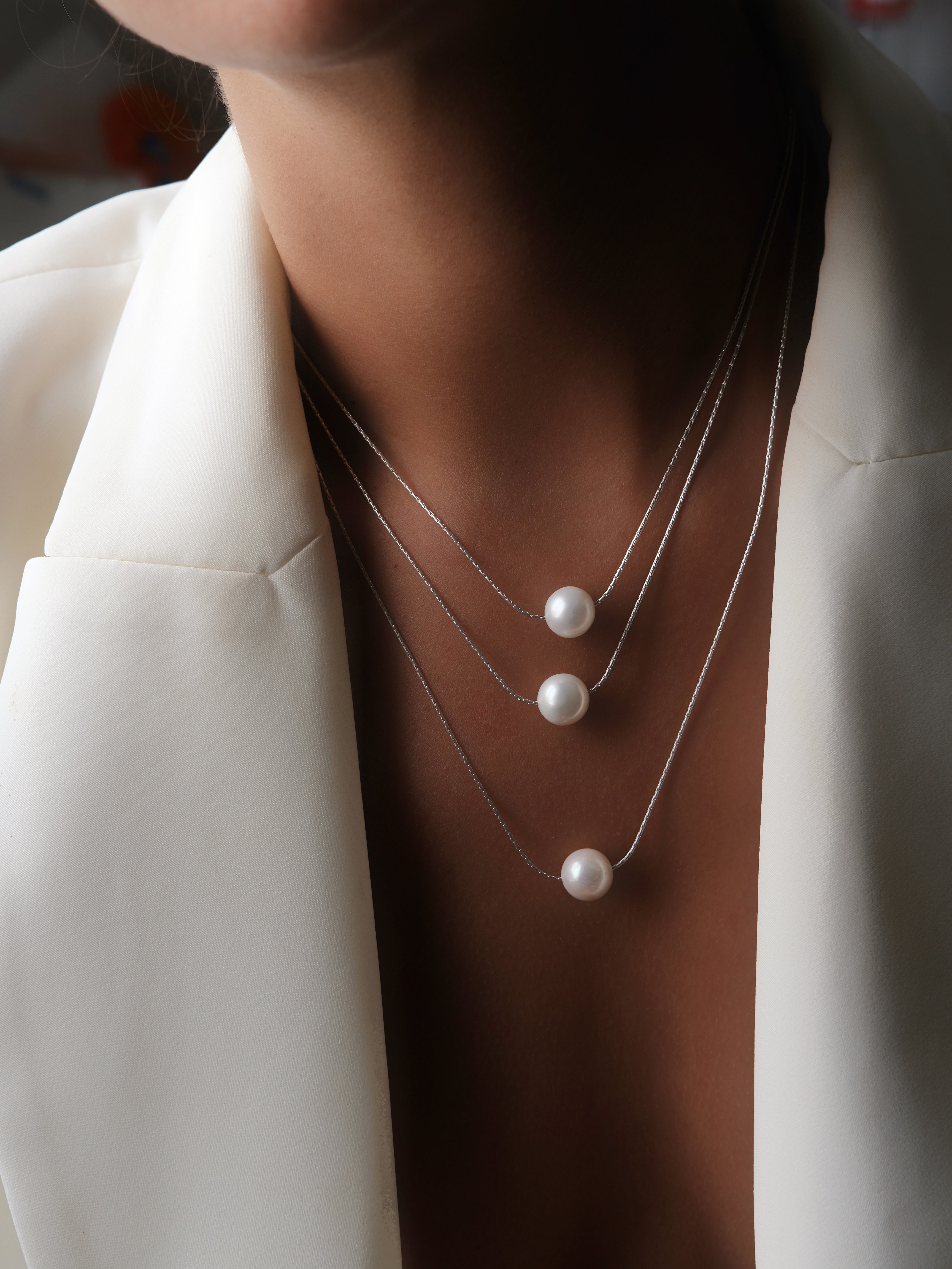 CELESTA Silver Necklace