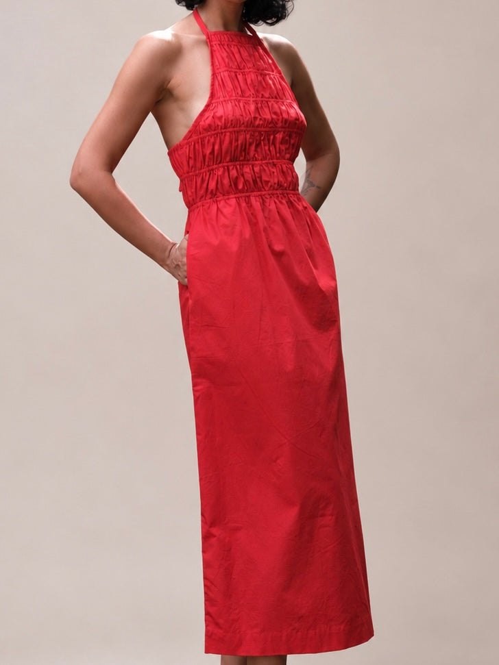 Dress Organic Cotton Red