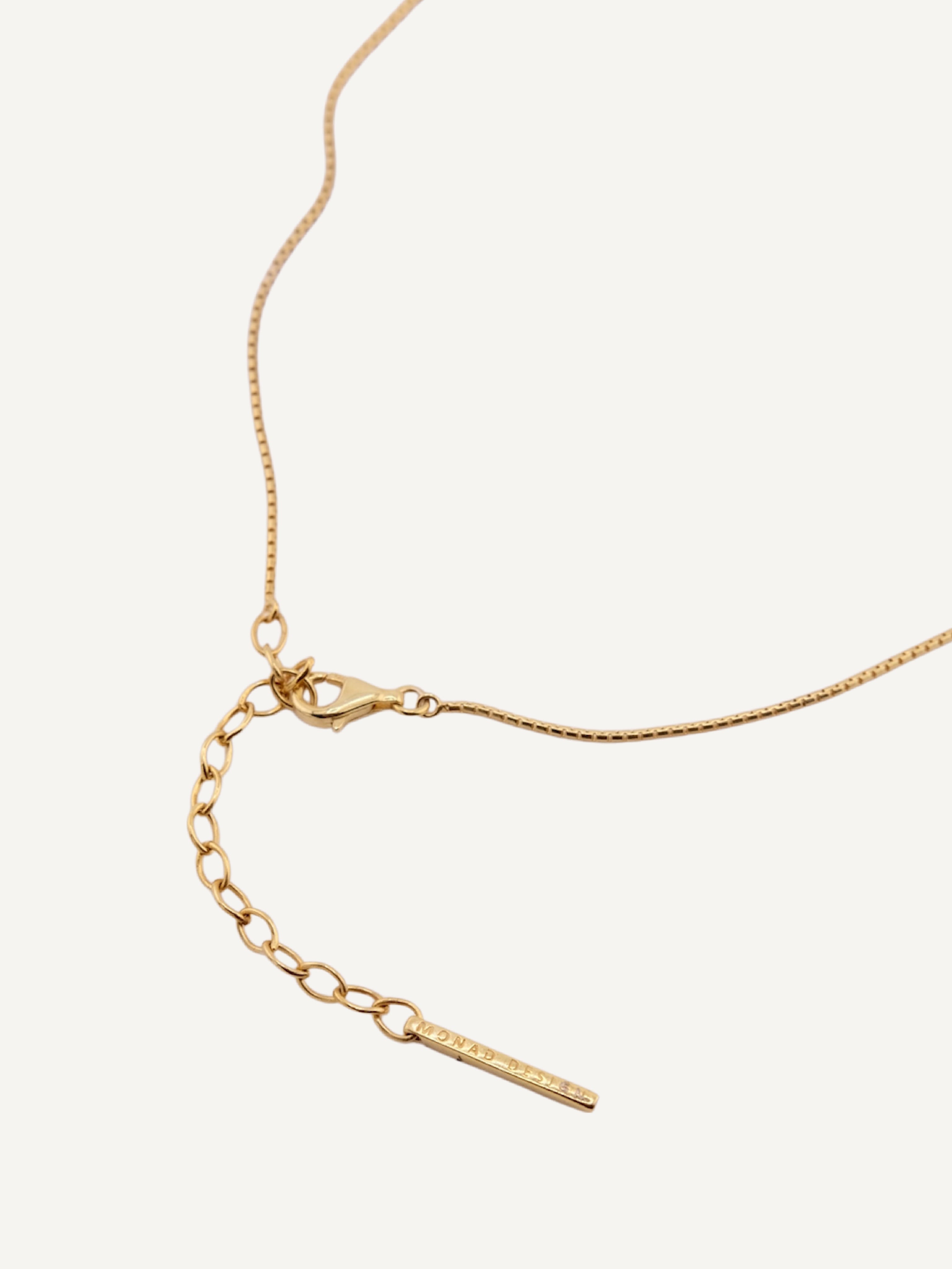 VERONICA Green Quartz Gold Necklace