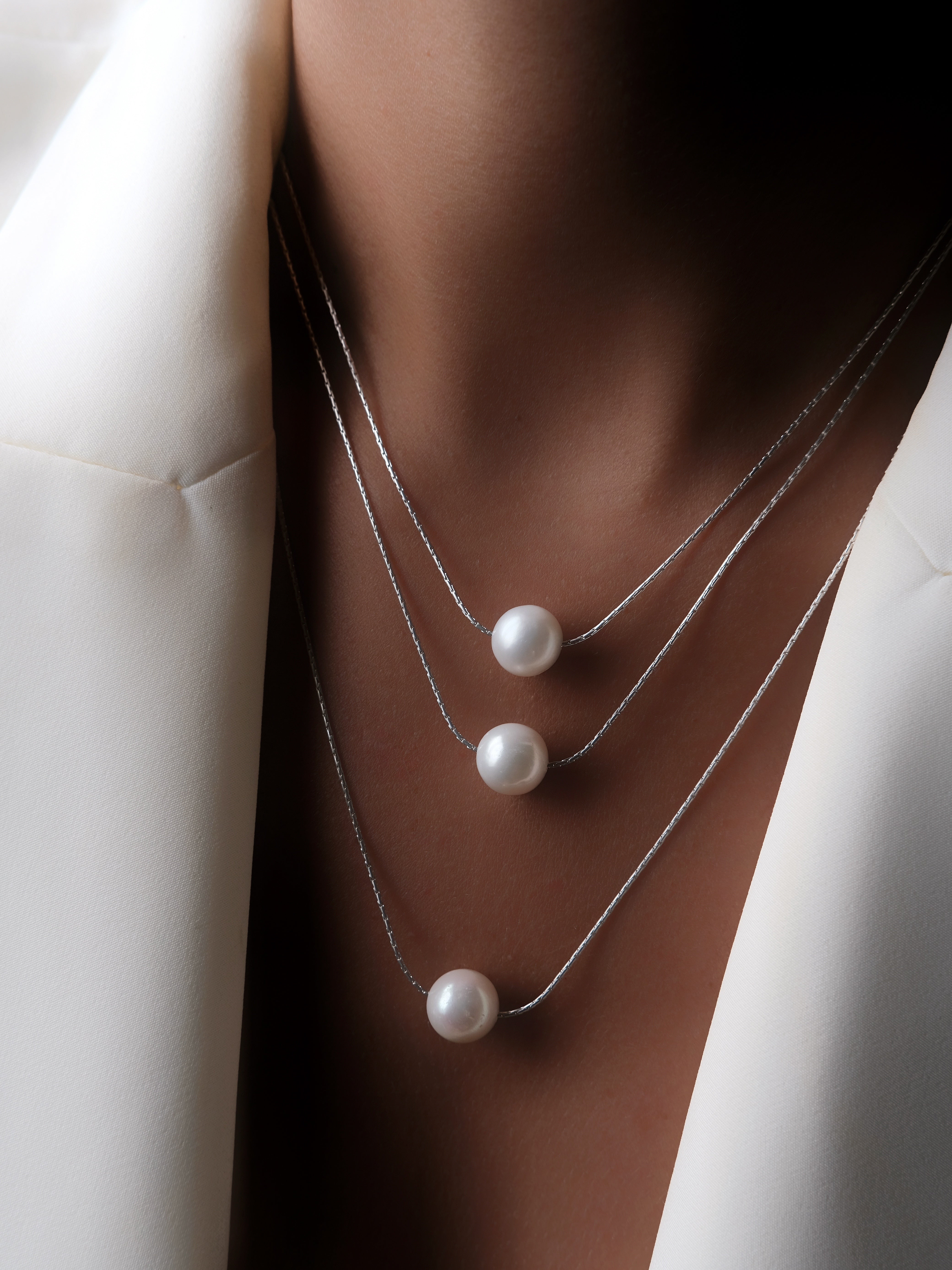 CELESTA Silver Necklace