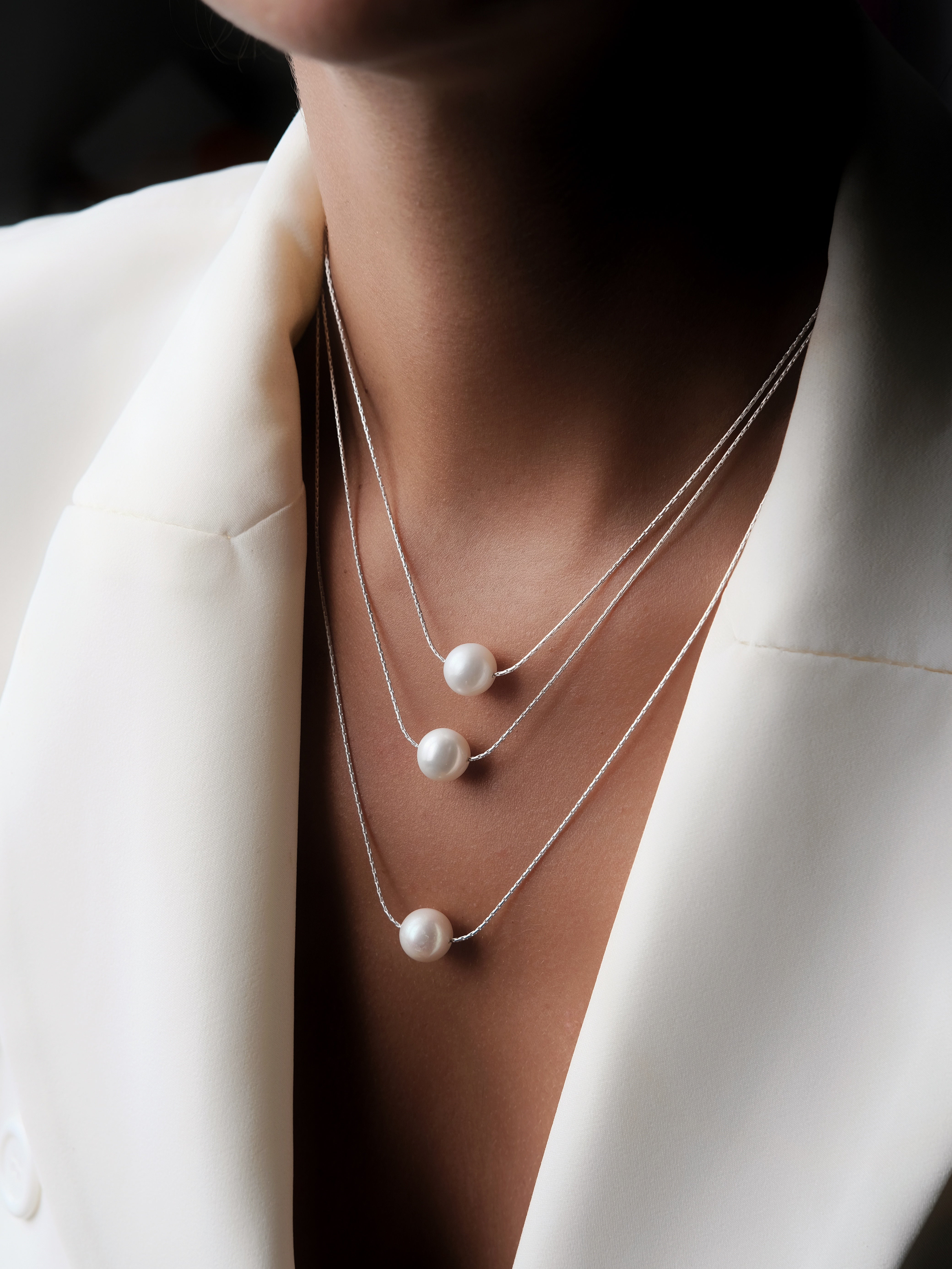 CELESTA Silver Necklace
