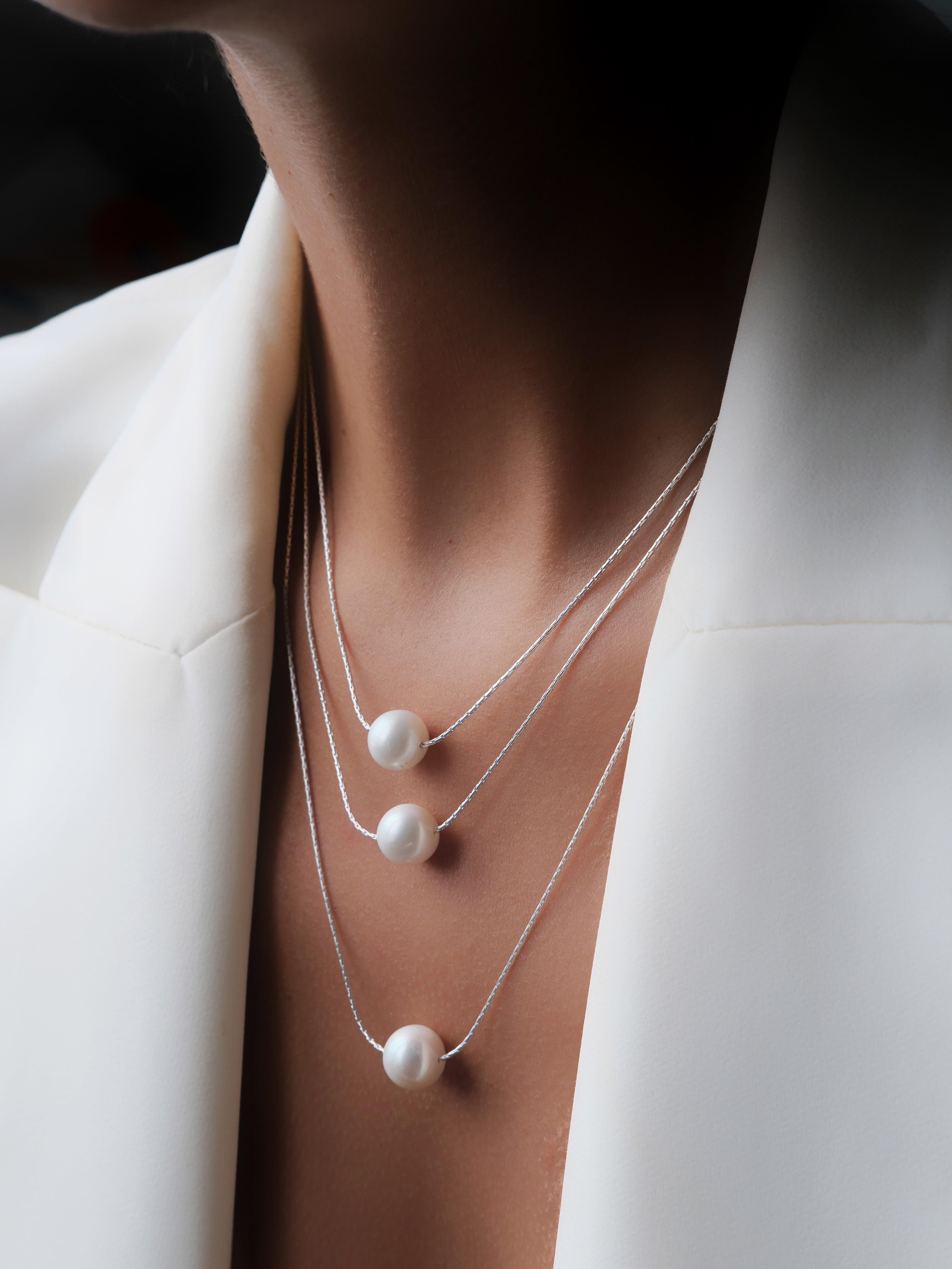 CELESTA Silver Necklace
