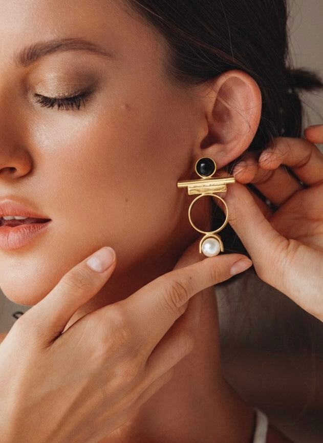 NORINA Gold Earrings