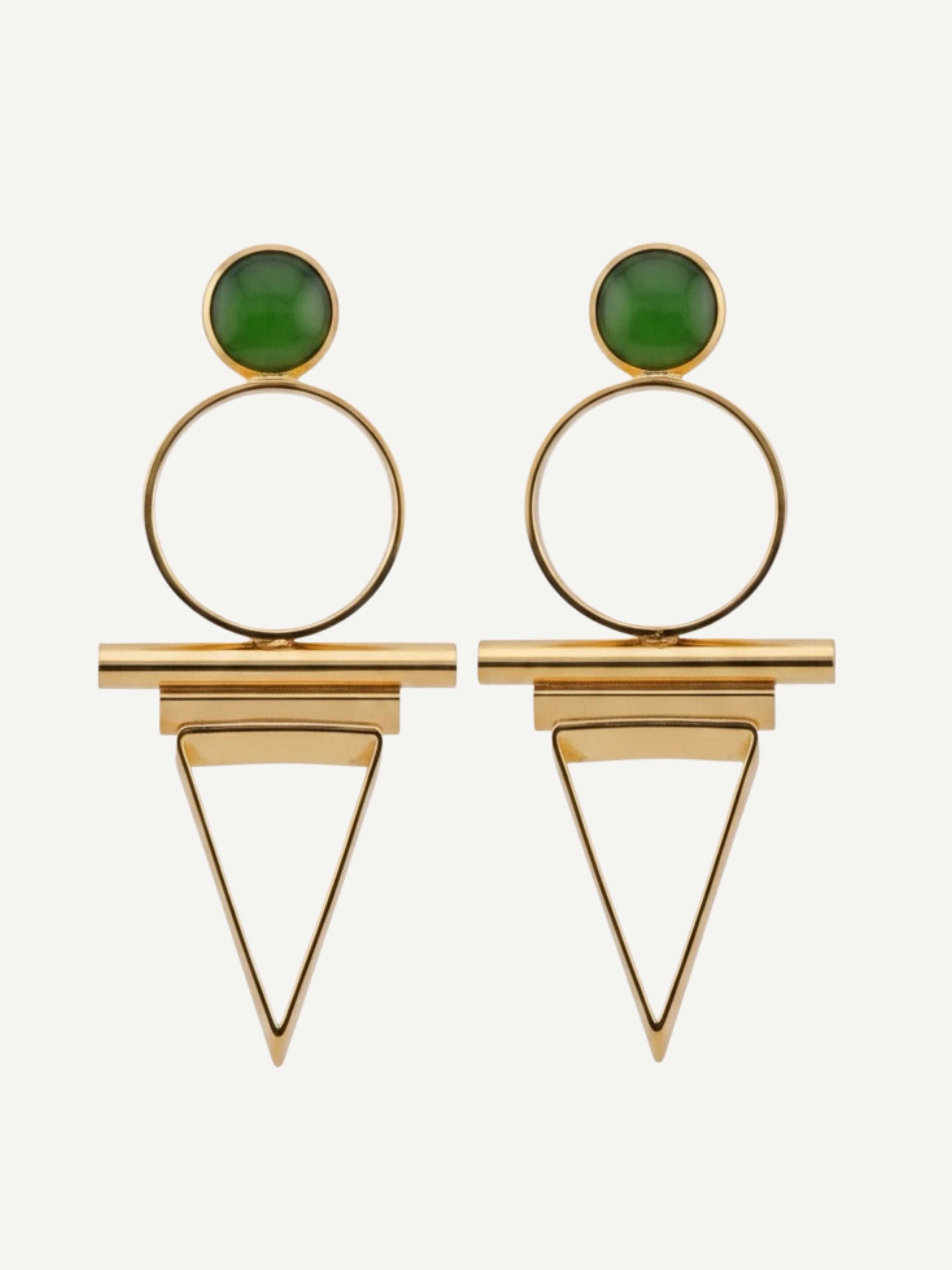 BRIAN Gold Earrings