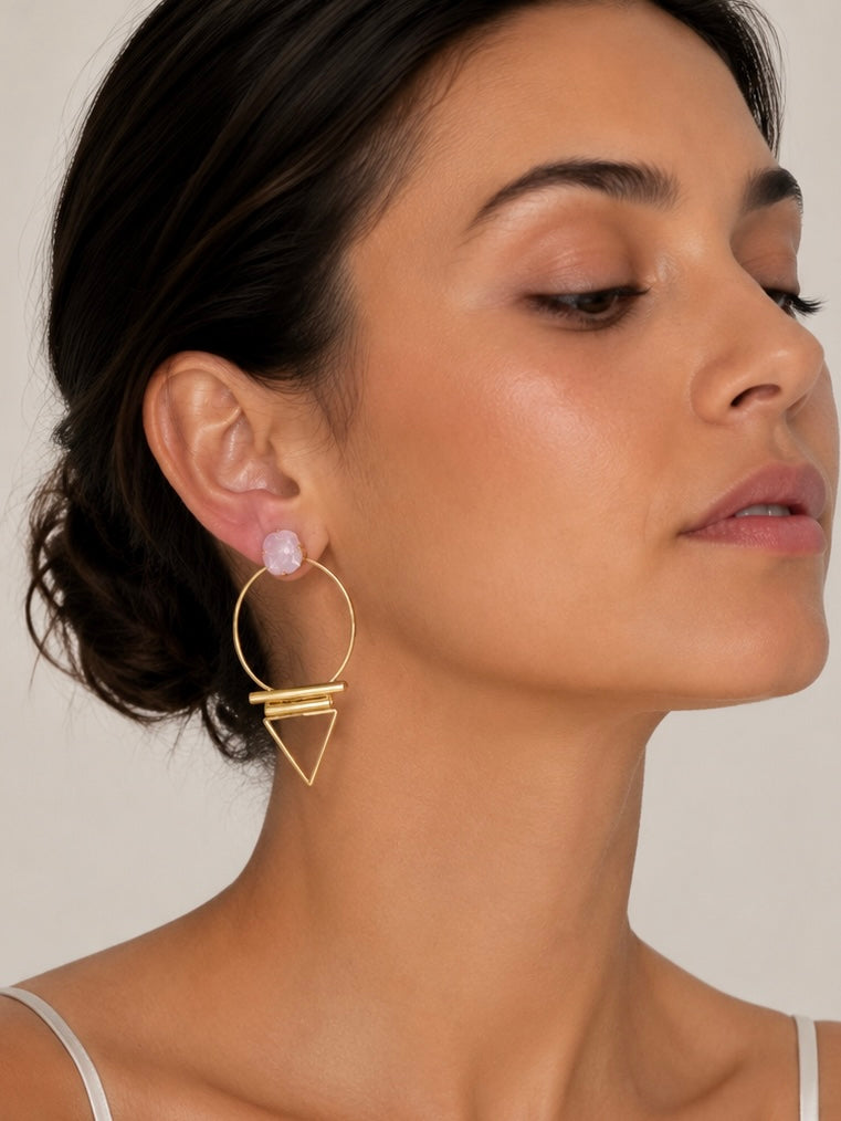 VANESSA Gold Earrings