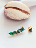 Earrings Gabriella Gold with shell