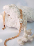 Necklace Polin Gold on stone