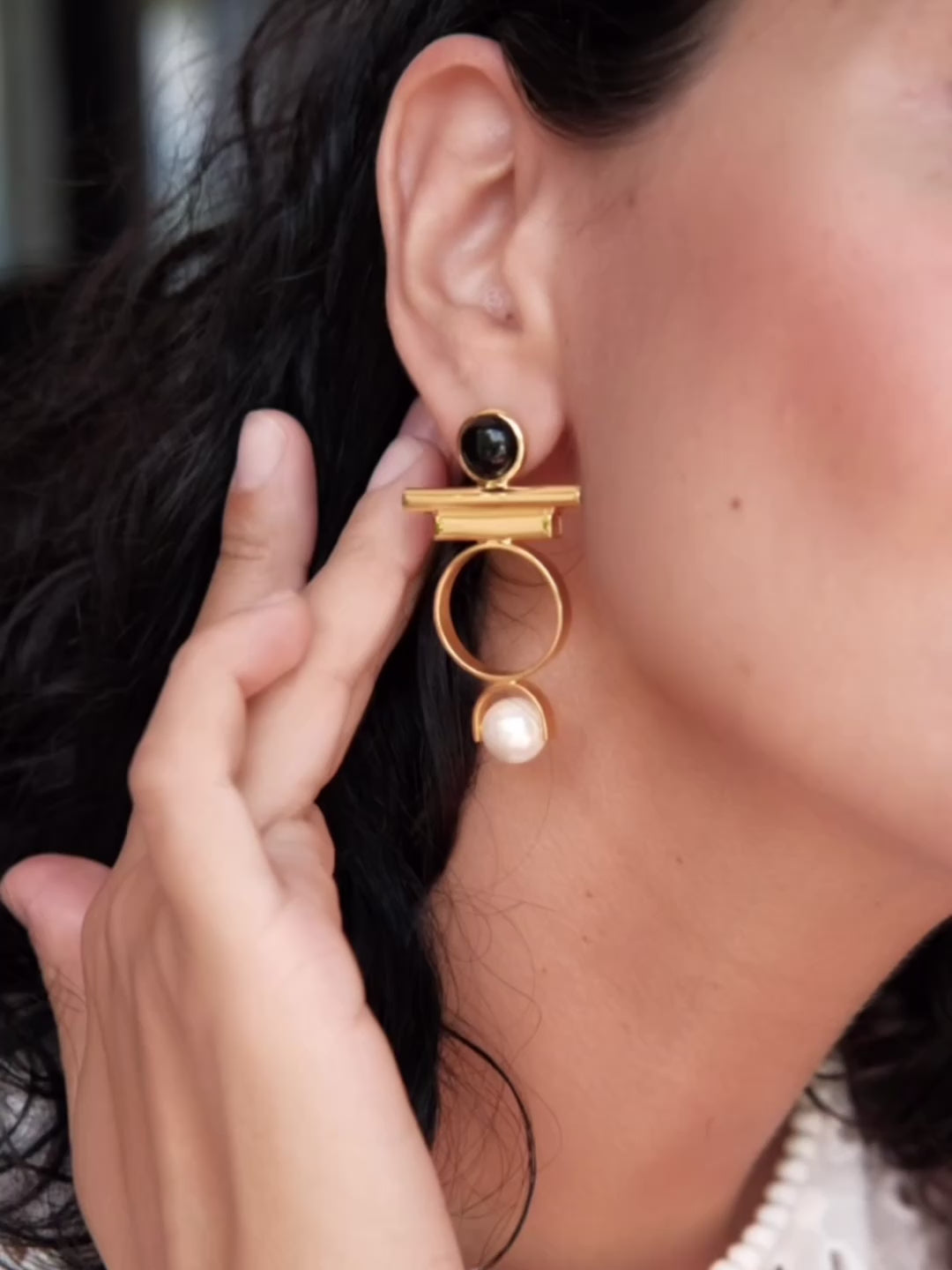 NORINA Gold Earrings