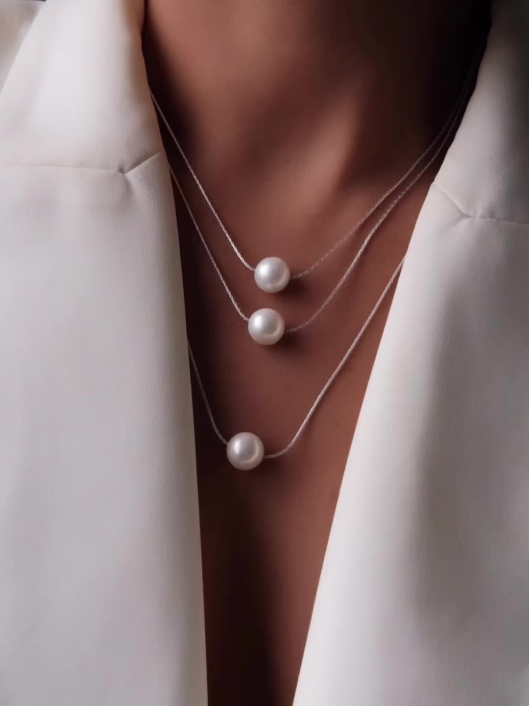 CELESTA Silver Necklace